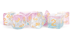 FanRoll Dice: 7 Set Polyhedral 16mm Resin Set Unity 616